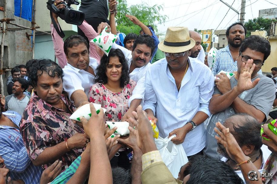 Maa-Association-Flood-Relief-program-At-Allwyn-Colony